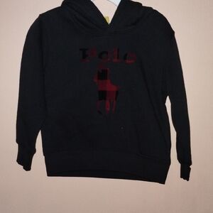 Polo by Ralph Lauren Kids Black and Red Hoodie